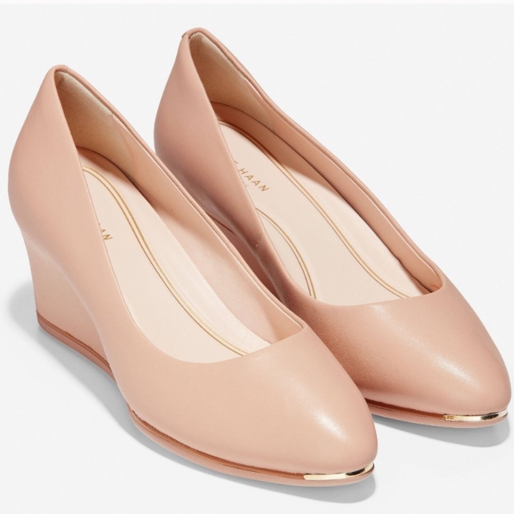 Cole Haan wedge heels size 9